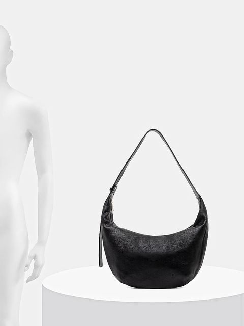 Answear.LAB torebka skórzana kolor czarny