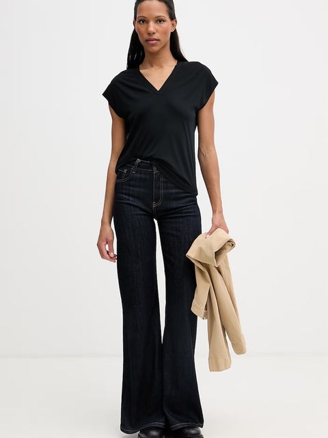 Marc O'Polo T-shirt basic damski bawełniany - zdjęcie produktu nr 1