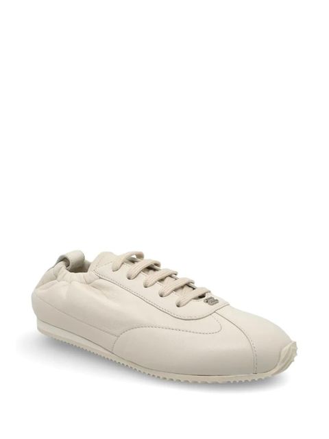 Casadei elasticated leather sneakers - Neutrals - zdjęcie produktu nr 2