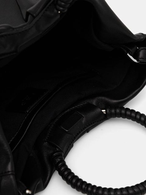 IRO torebka skórzana kolor czarny WP47SUNBAG