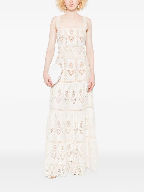 Johanna Ortiz Casablanca cropped top - Neutrals - zdjęcie produktu nr 2