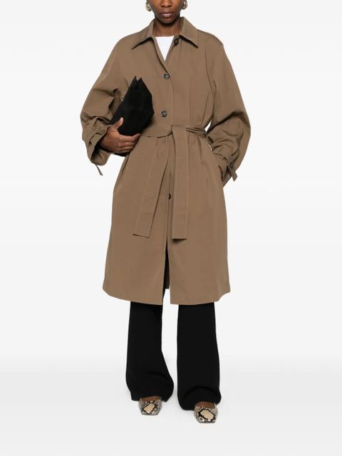 TOTEME belted spring trench coat - Brown - zdjęcie produktu nr 2