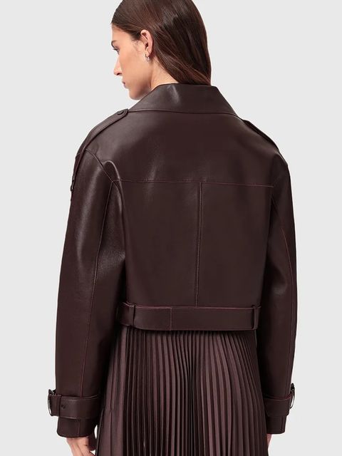 AllSaints kurtka skórzana OPHELIA