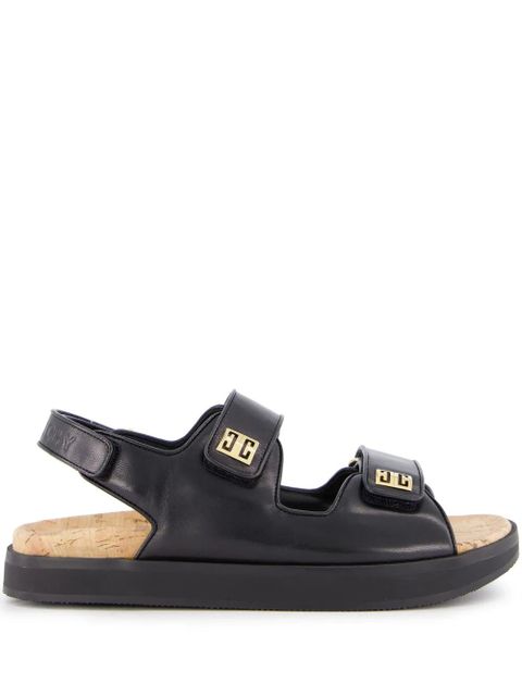 Givenchy 4G leather sandals - Black - zdjęcie produktu nr 1
