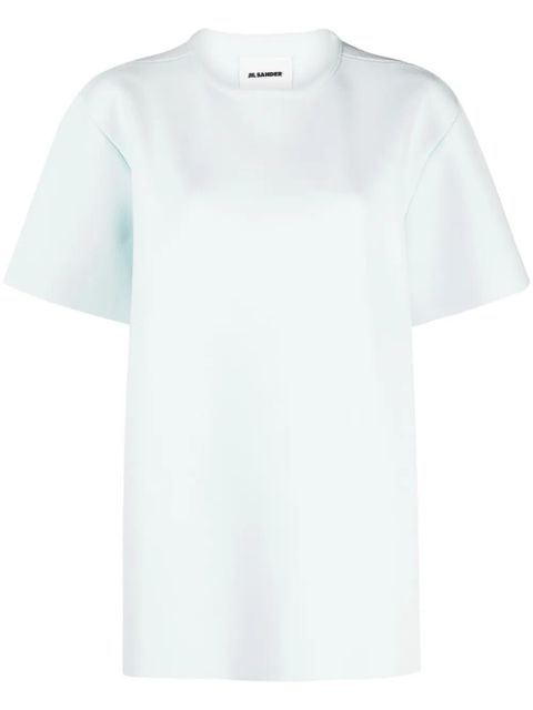 Jil Sander short-sleeve T-shirt - Blue - zdjęcie produktu nr 1