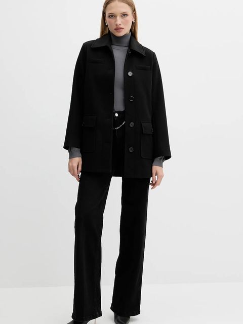 Silvian Heach sweter SESIN damski kolor szary lekki z golfem GPA25036LU - zdjęcie produktu nr 2