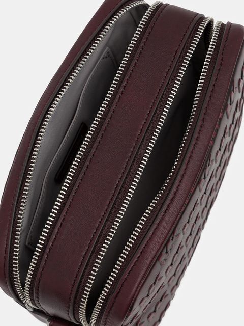 MICHAEL Michael Kors torebka skórzana kolor bordowy 32F5TYTC6L - zdjęcie produktu nr 2