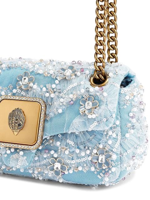 Kurt Geiger London torebka Pimlico kolor niebieski 5377886779