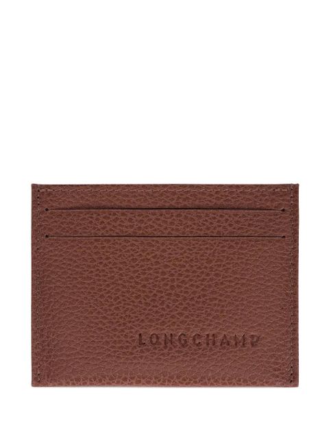 Longchamp Le Foulonné card holder - Brown - zdjęcie produktu nr 1