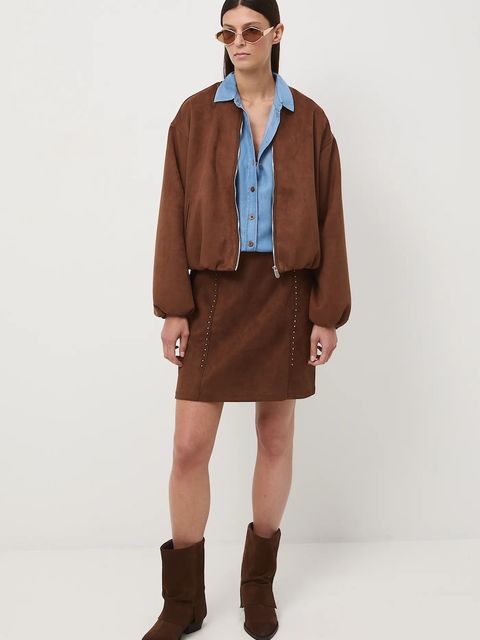 Medicine koszula damska kolor niebieski relaxed z kołnierzykiem klasycznym - zdjęcie produktu nr 2