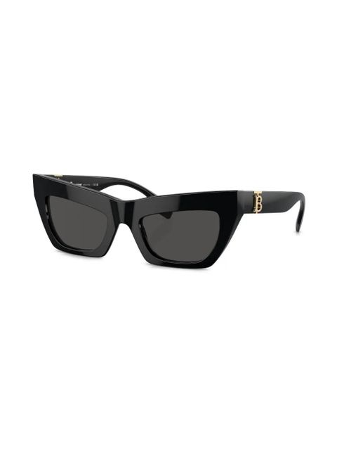 Burberry Eyewear TB-motif cat-eye sunglasses - Black - zdjęcie produktu nr 2