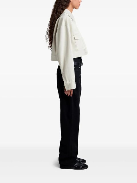 Proenza Schouler Dylan cotton jacket - Neutrals