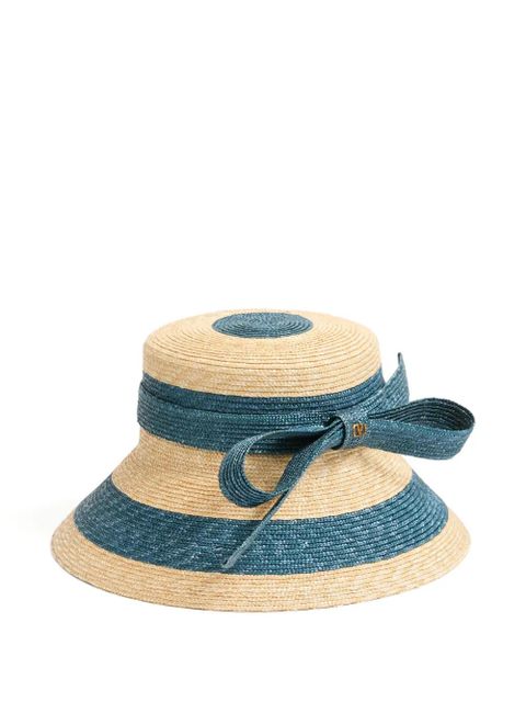 Valentino Garavani straw bow signature bucket hat - Neutrals - zdjęcie produktu nr 1