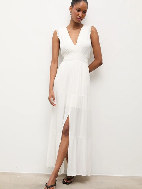 Answear.LAB sukienka rozkloszowana z wiskozy - zdjęcie produktu nr 1