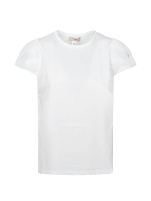 TWINSET puff-sleeve T-shirt - White - zdjęcie produktu nr 1