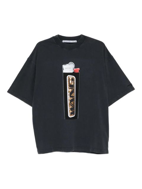 Alexander Wang graphic T-shirt - Grey - zdjęcie produktu nr 1