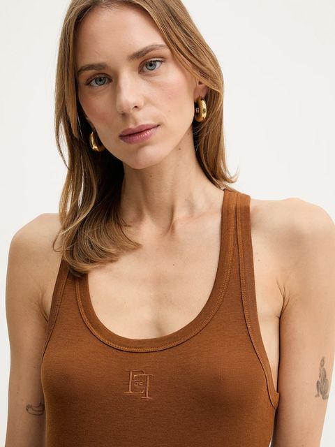 Elisabetta Franchi top z dodatkiem wełny