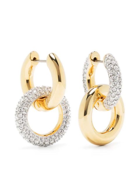Swarovski Dextera crystal-embellished earrings - Gold - zdjęcie produktu nr 1