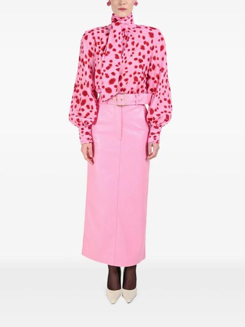 Rowen Rose belted skirt - Pink - zdjęcie produktu nr 2