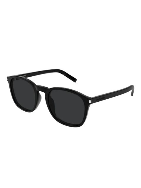 Saint Laurent Eyewear round-frame sunglasses - Black - zdjęcie produktu nr 2
