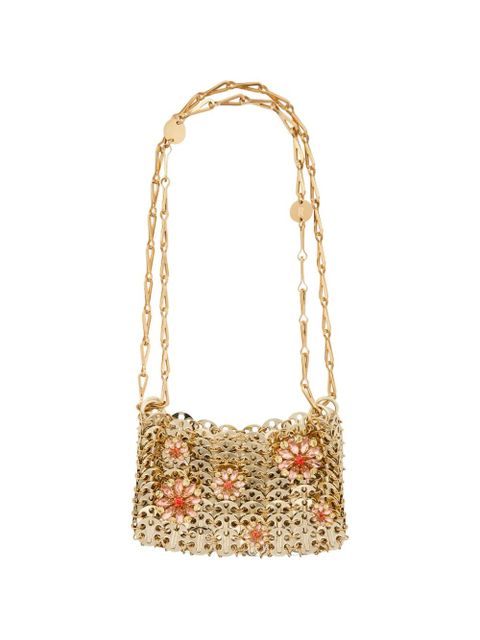 Rabanne nano 1969 crystal-embellished shoulder bag - Gold - zdjęcie produktu nr 2