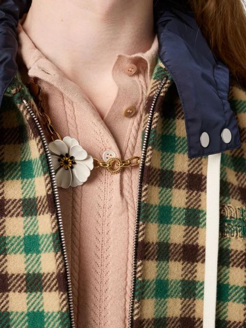 Miu Miu cashmere polo sweater - Pink