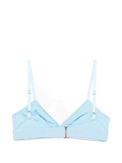 TOM FORD triangle logo-detail bra - Blue - zdjęcie produktu nr 2