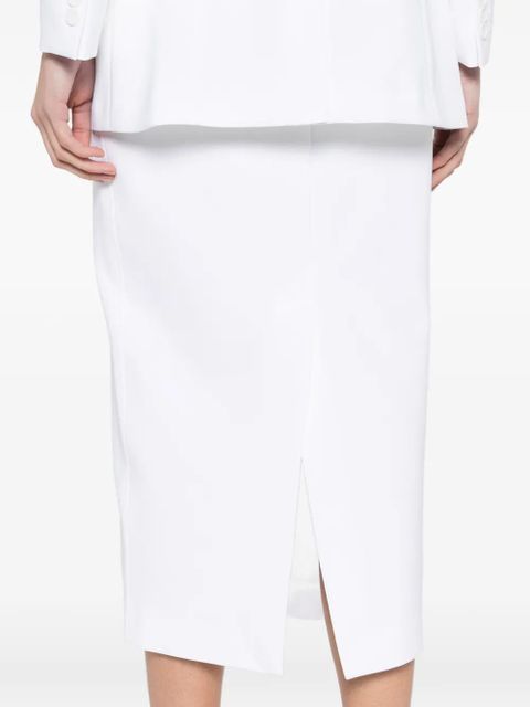 Max Mara midi pencil skirt - White