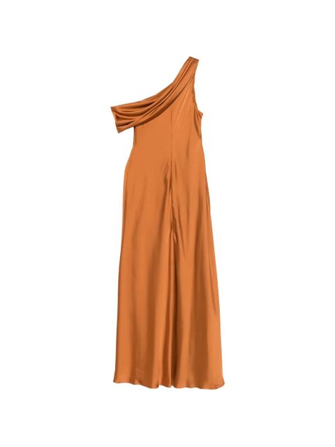 Lauren Ralph Lauren one-shoulder draped dress - Orange - zdjęcie produktu nr 2
