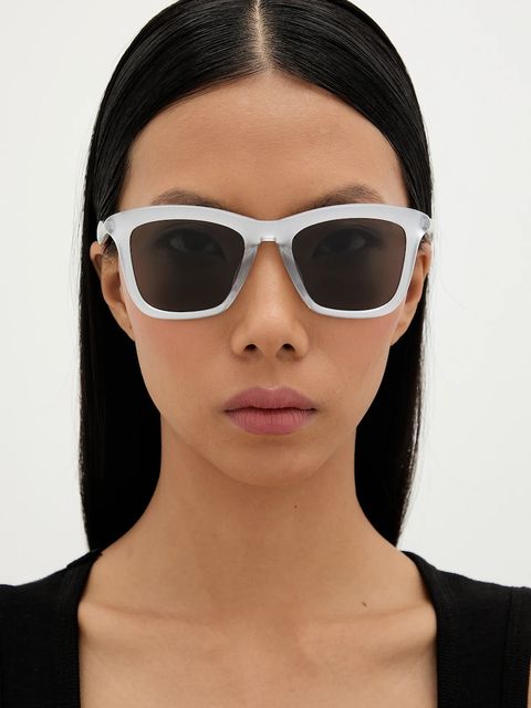 Diesel okulary przeciwsłoneczne kolor szary 0DL3008U