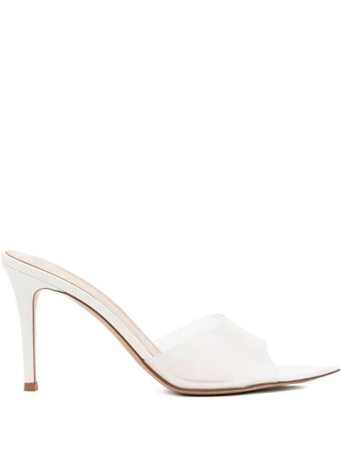 Gianvito Rossi 85mm Elle pointed sandals - White - zdjęcie produktu nr 1
