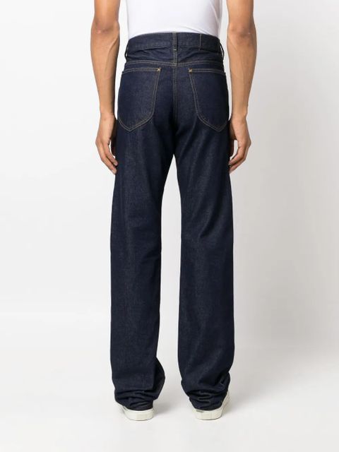 Maison Margiela mid-rise straight-leg jeans - Blue