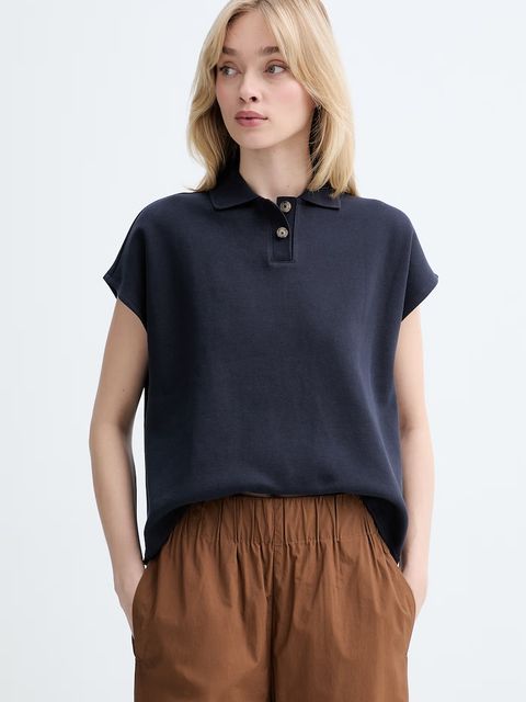 Marc O'Polo polo damskie bawełniane - zdjęcie produktu nr 1