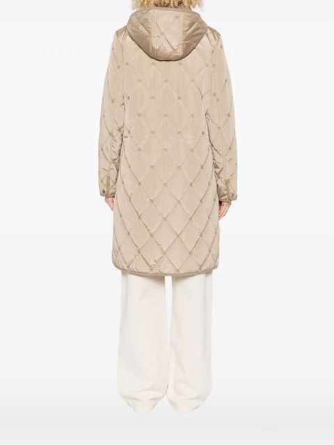 Lauren Ralph Lauren quilted hooded coat - Neutrals