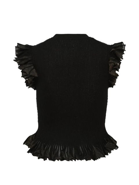 Ulla Johnson Leila sleeveless top - Black - zdjęcie produktu nr 2