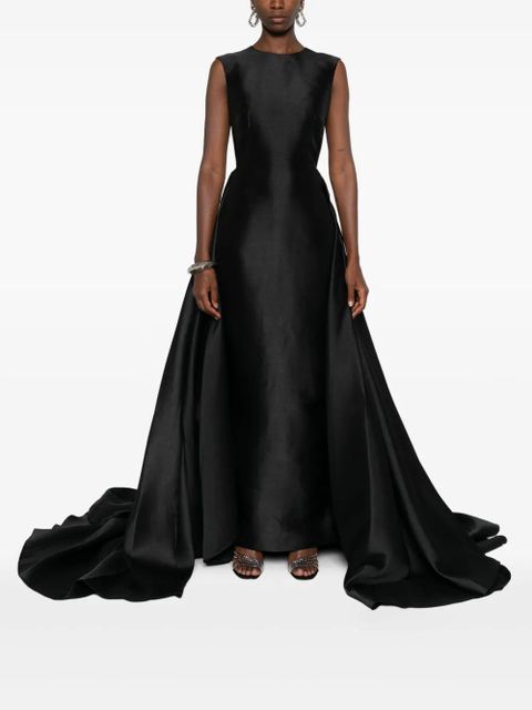 Solace London Larsen gown - Black