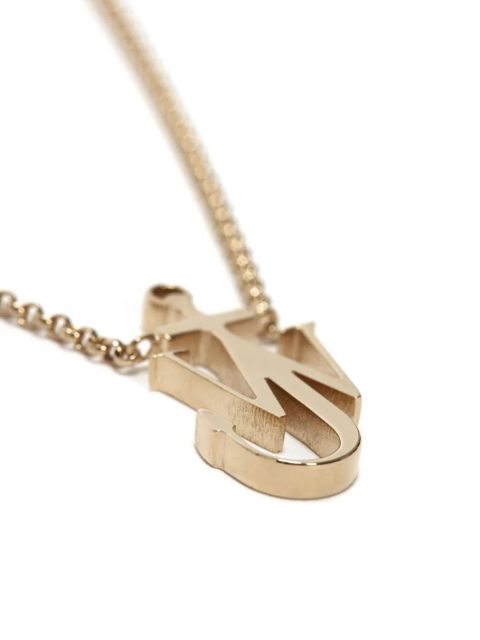 JW Anderson Anchor pendant necklace - Gold