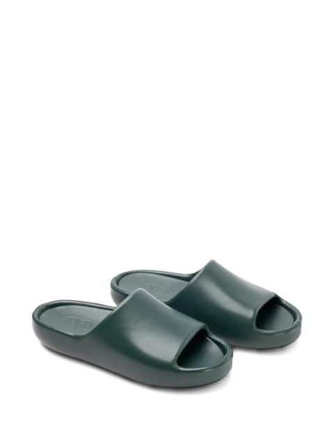 Valentino Garavani round-toe slides - Green
