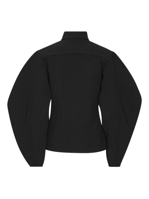 ROTATE BIRGER CHRISTENSEN balloon-sleeve shirt - Black