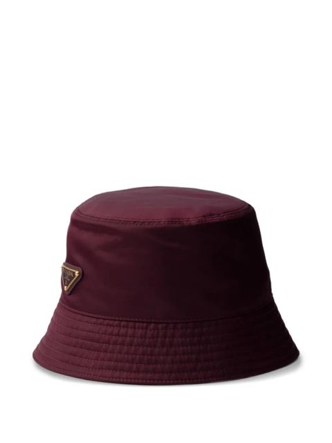 Prada Re-Nylon bucket hat - Red - zdjęcie produktu nr 1
