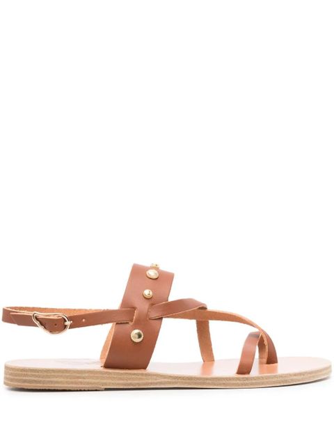 Ancient Greek Sandals Alethea Bee leather sandals - Brown - zdjęcie produktu nr 1
