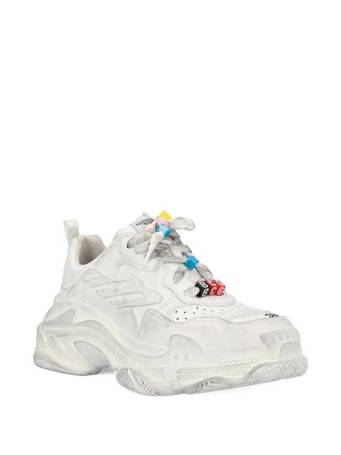 Balenciaga Triple S charm-embellishment sneakers - White - zdjęcie produktu nr 2