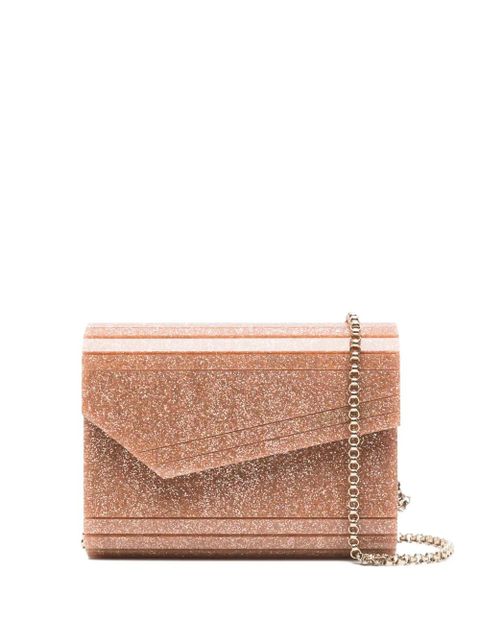 Jimmy Choo Candy clutch bag - Brown - zdjęcie produktu nr 1