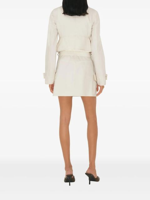 Burberry cropped cotton jacket - White - zdjęcie produktu nr 2
