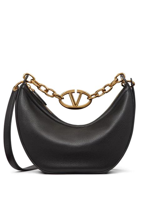 Valentino Garavani small VLogo Moon shoulder bag - Black - zdjęcie produktu nr 1