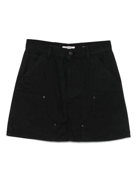 Carhartt WIP Maeve Double mini skirt - Black - zdjęcie produktu nr 1