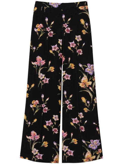 TWINSET floral trousers - Black - zdjęcie produktu nr 1