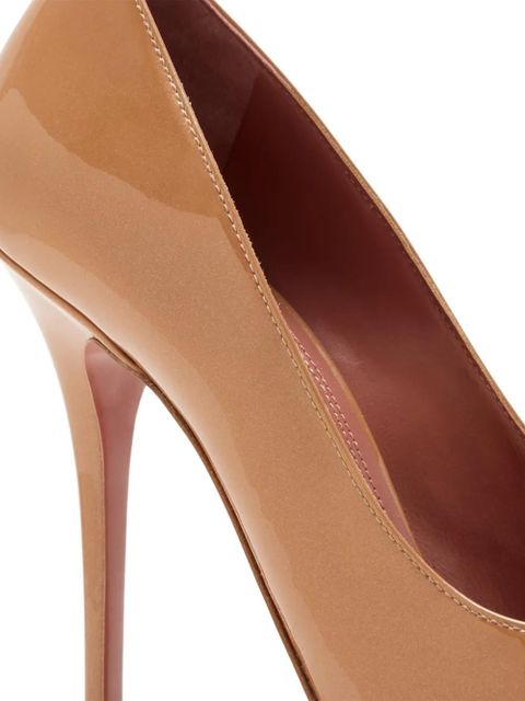 Amina Muaddi Barbara pumps - Neutrals