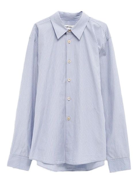 OUR LEGACY Precious striped-pattern shirt - Blue - zdjęcie produktu nr 1