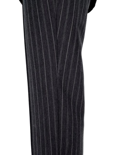 Simkhai Vera pinstripe-pattern trousers - Grey